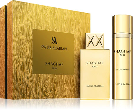 Lote de regalo Shaghaf Oud Swiss Arabian LIMITED EDITION